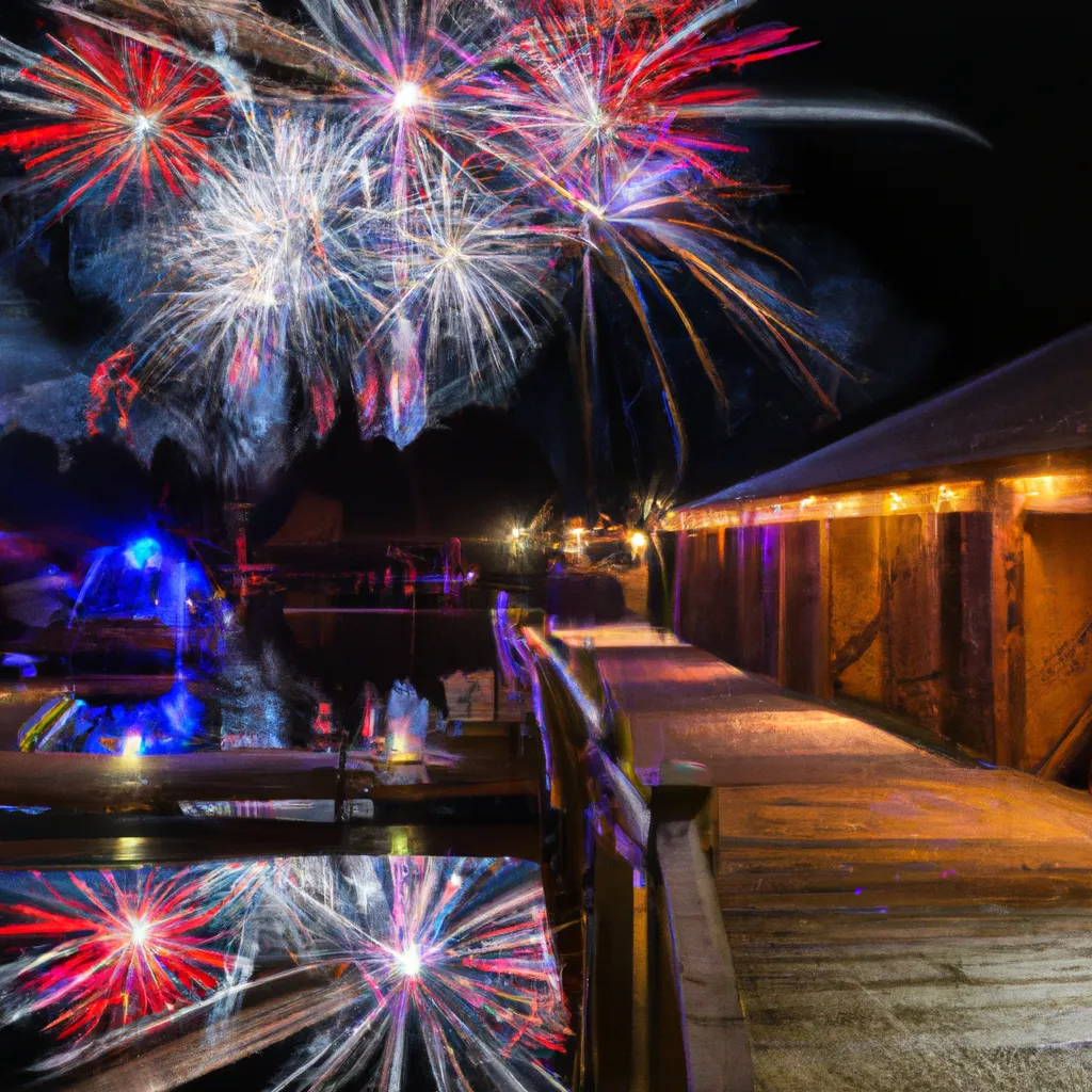 Firework Displays for Piers and Marinas in Wokingham Laser Shows