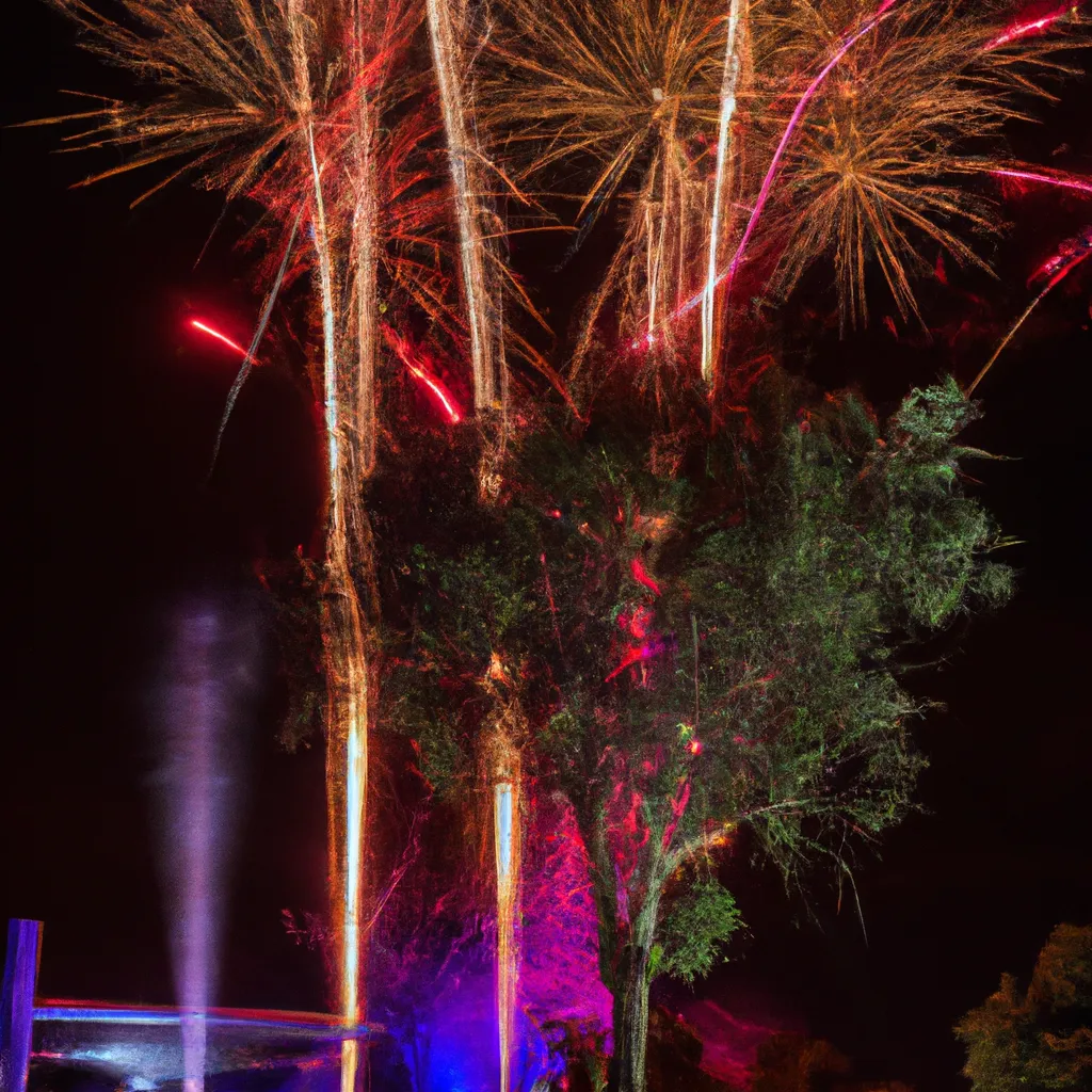 Wedding Fireworks Show in Bournemouth Firework & Laser