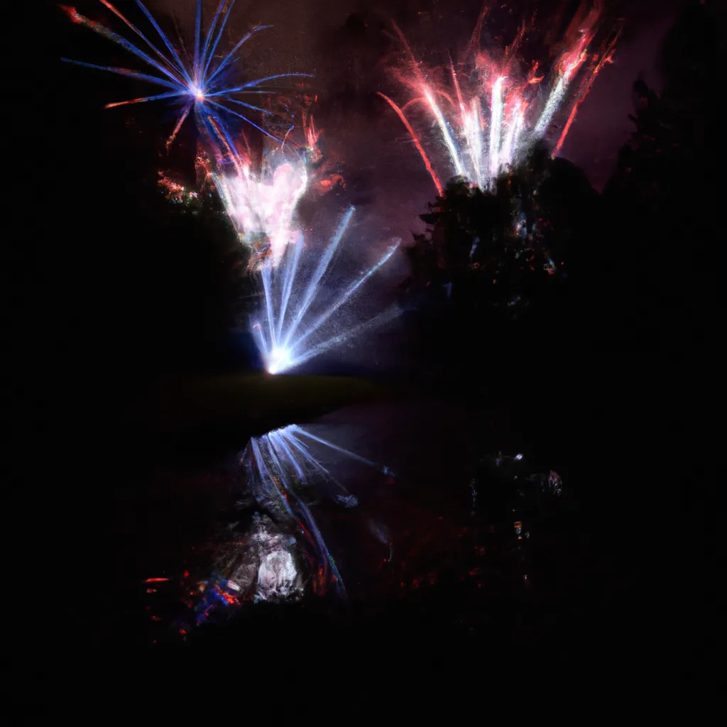 Experience Stunning Firework Displays in New Forest Laser Shows in