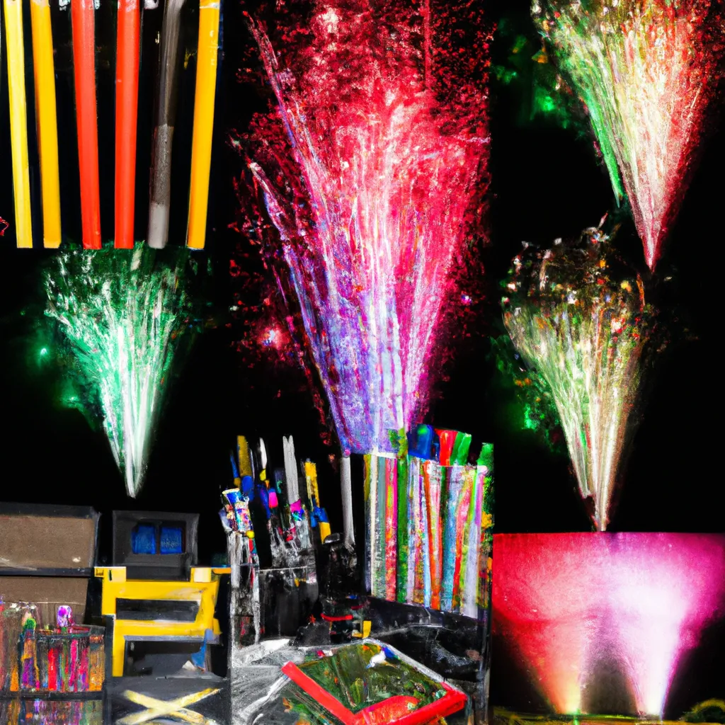 Rugby Club, Salisbury Fireworks &#038; Laser Show &#8211; Rugby Club Display